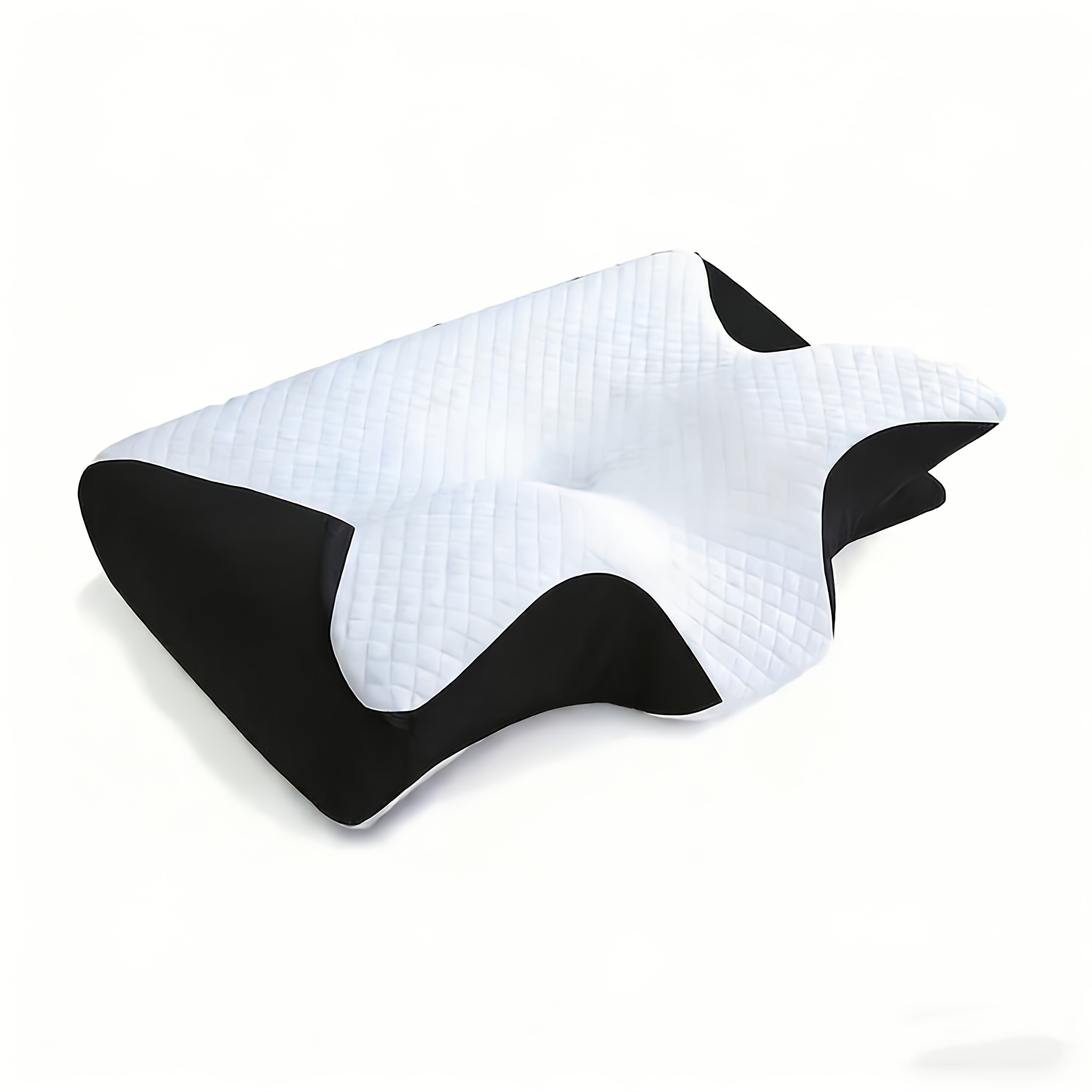 Ergonomic Cervical Pillow - Suitable For Back And Side Sleepers, Breathable, Supportive Design - Ideal For Parents And Elderly, Fill, Machine Washable Cover, Comfortable Neck Support Pillow