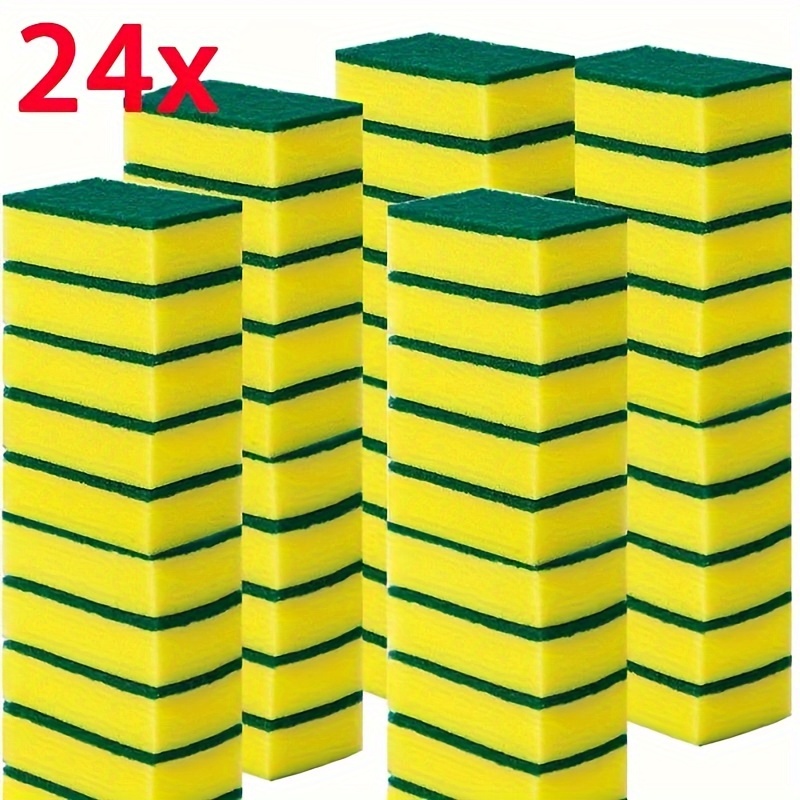 

Kitchen Cleaning Sponges - Double-sided, -free For Dishes, & Furniture - For Use &