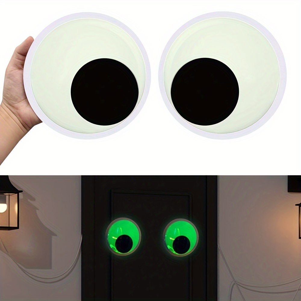 

-the- Halloween Decoration - Set Of 2, Plastic Decor Vine Eye For , Fridge, Car, Diy , Suitable For - Seasonal Decor For Christmas, Easter, Hanukkah, 's Day, 14+