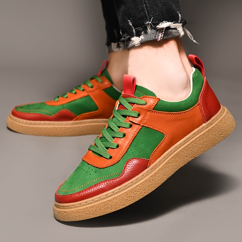Zapatillas de skate casuales para hombre de la marca FCSHOU, zapatillas de skate transpirables, a la moda y de tendencia