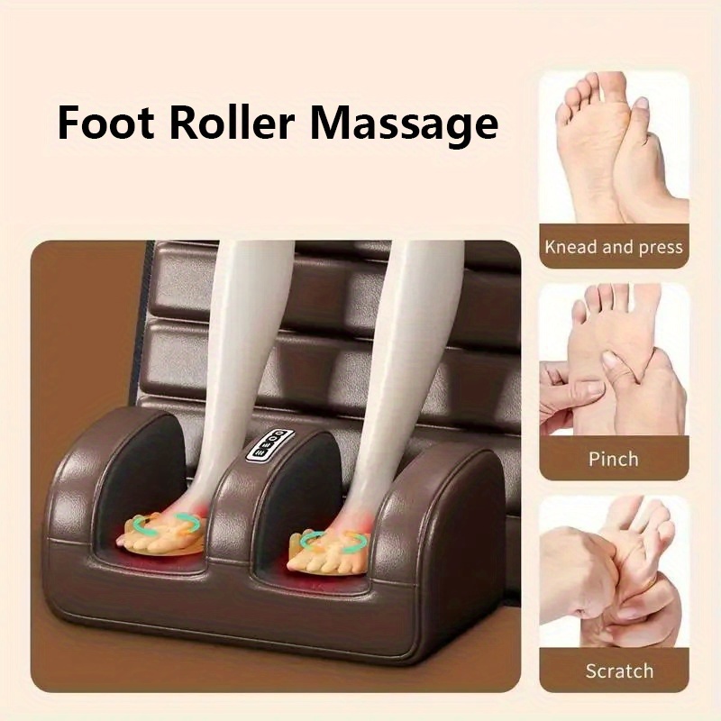 exclusive A Collection of Large Brown Full-Body Heating Massagers Featuring Two Styles of PU Material, Including Devices for The Neck And Feet, a Massage Headrest, a Lumbar Pillow, And a Timer Vibration Function. They Are Designed for Comfort And Durability 13 A Collection of Large Brown Full-Body Heating Massagers Featuring Two Styles of PU Material, Including Devices for The Neck And Feet, a Massage Headrest, a Lumbar Pillow, And a Timer Vibration Function. They Are Designed for Comfort And Durability