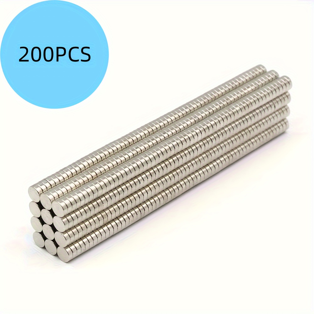 Circular Magnets Measuring 5x2mm, Versatile For Office Use, Sturdy Disks