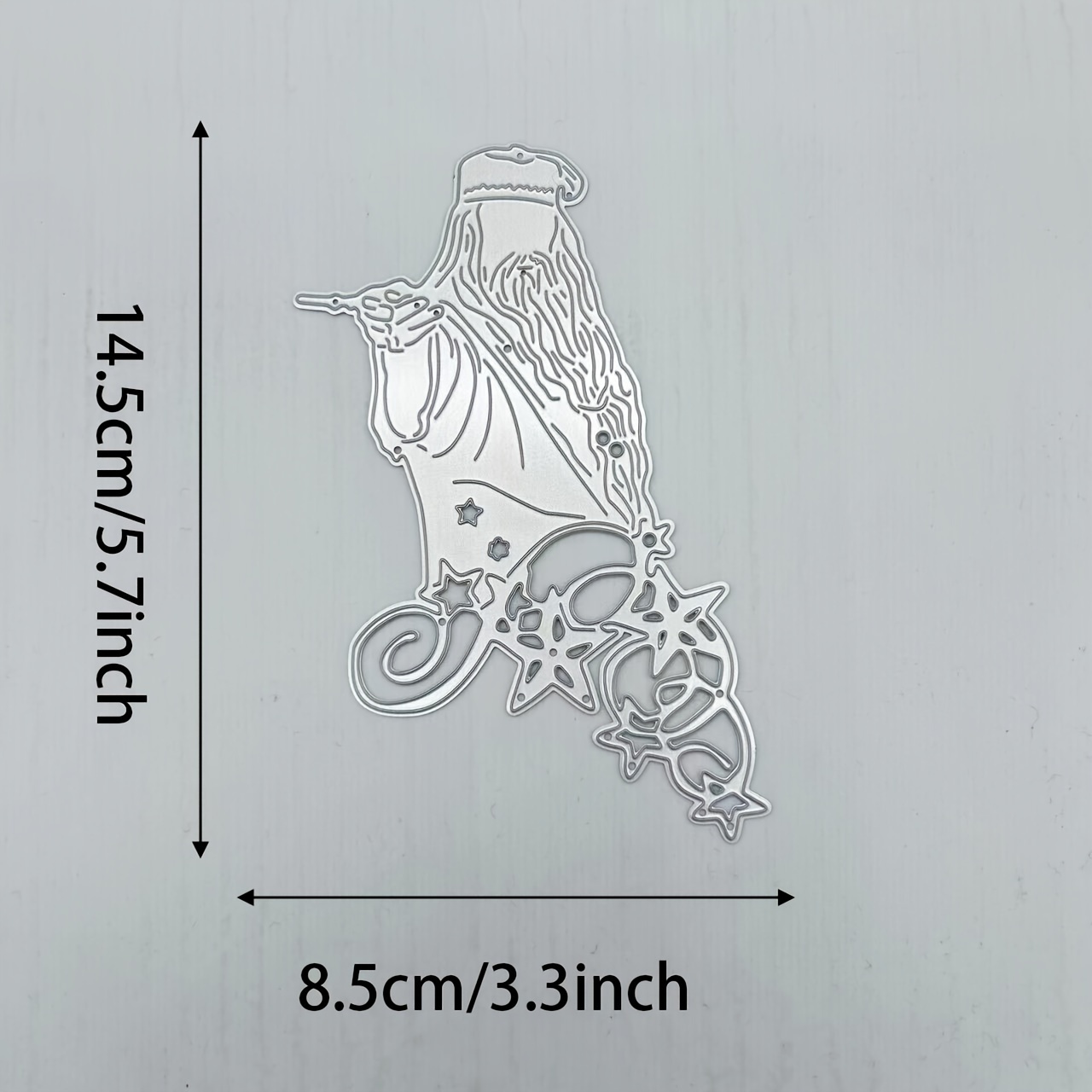 

Themed Metal Cutting Dies, Embossing Stencil For Scrapbooking, Diy Card Making, 8.5cm X 14.5cm