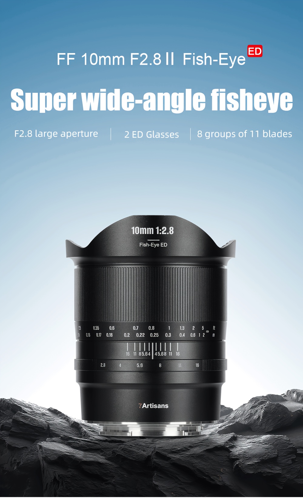     fisheye ultra grandangolare 10mm f2.8 ii per fotografia umanistica con sony e,   Dettagli dell'articolo 0