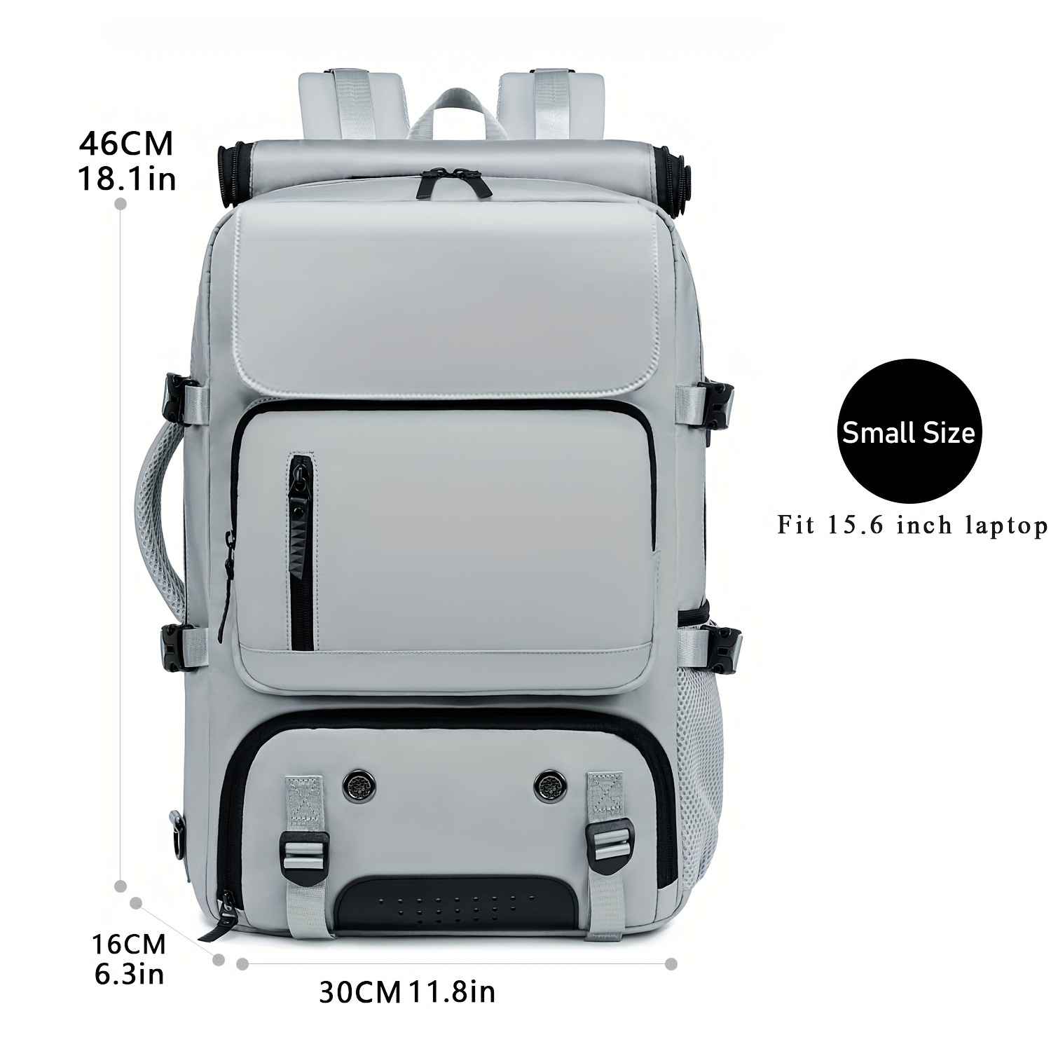 backpack size 1.3 inch laptop 3 in 1 laptop backpack 18 inch 46cm mens computer bag