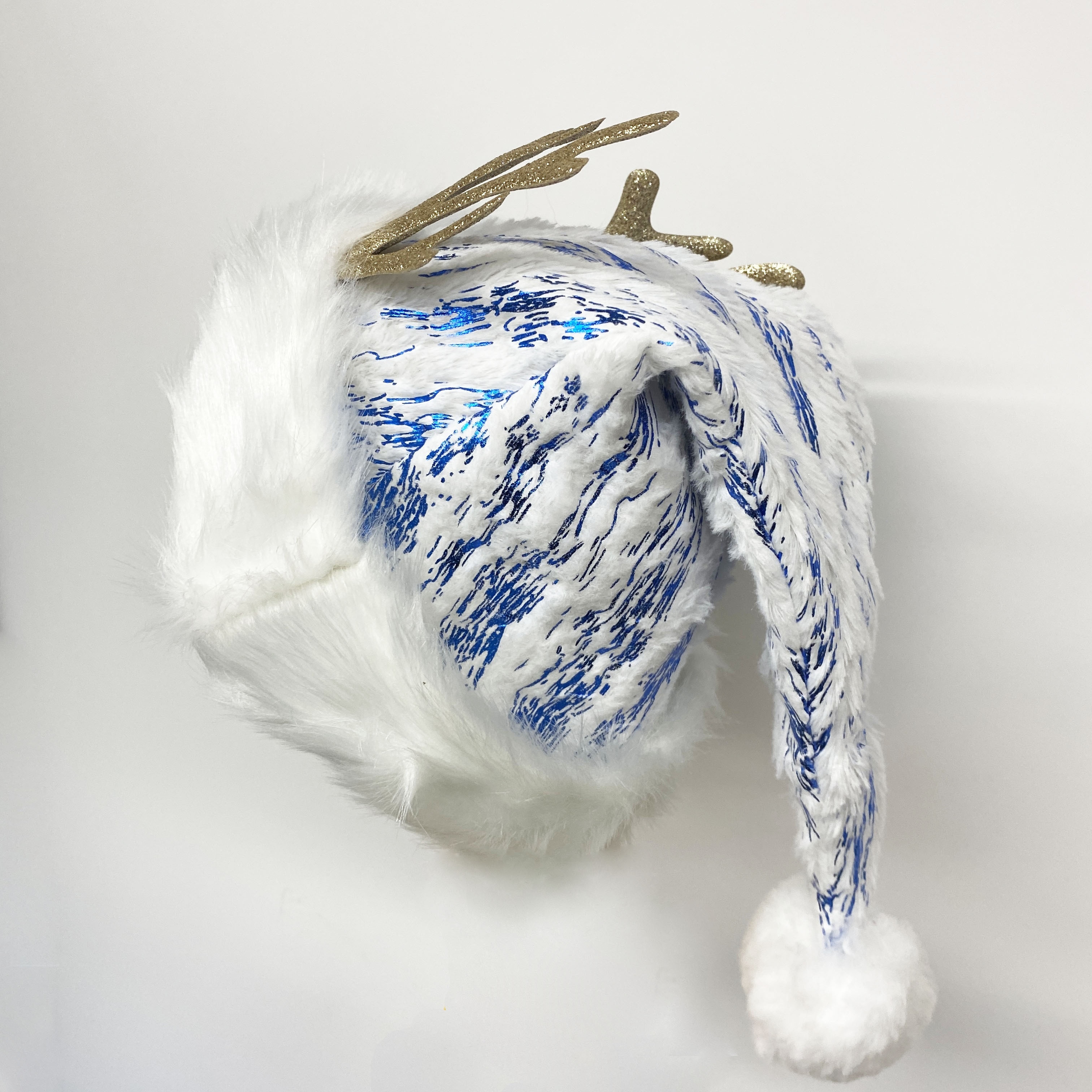 Weihnachtsmützen Erwachsene Tuofang Weihnachtsmütze, Nikolausmütze 2 Stück, Rot Weihnachtsmann Mütze