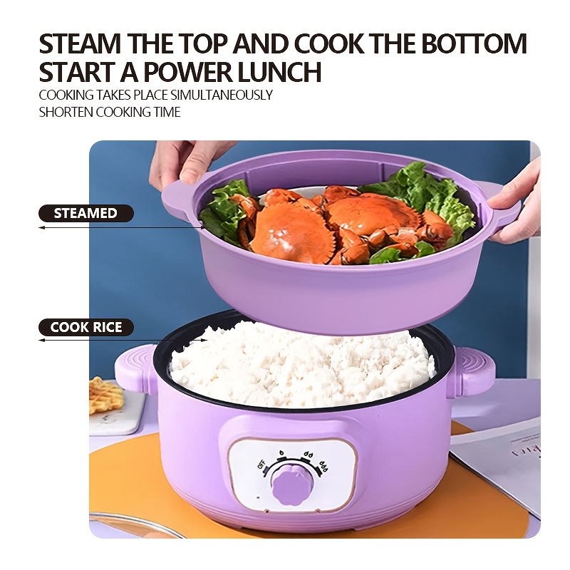 

Mini Electric Cooker, Multifunctional For Home Use, Ideal For Dormitory, Making Instant Noodles, Hot Pot.