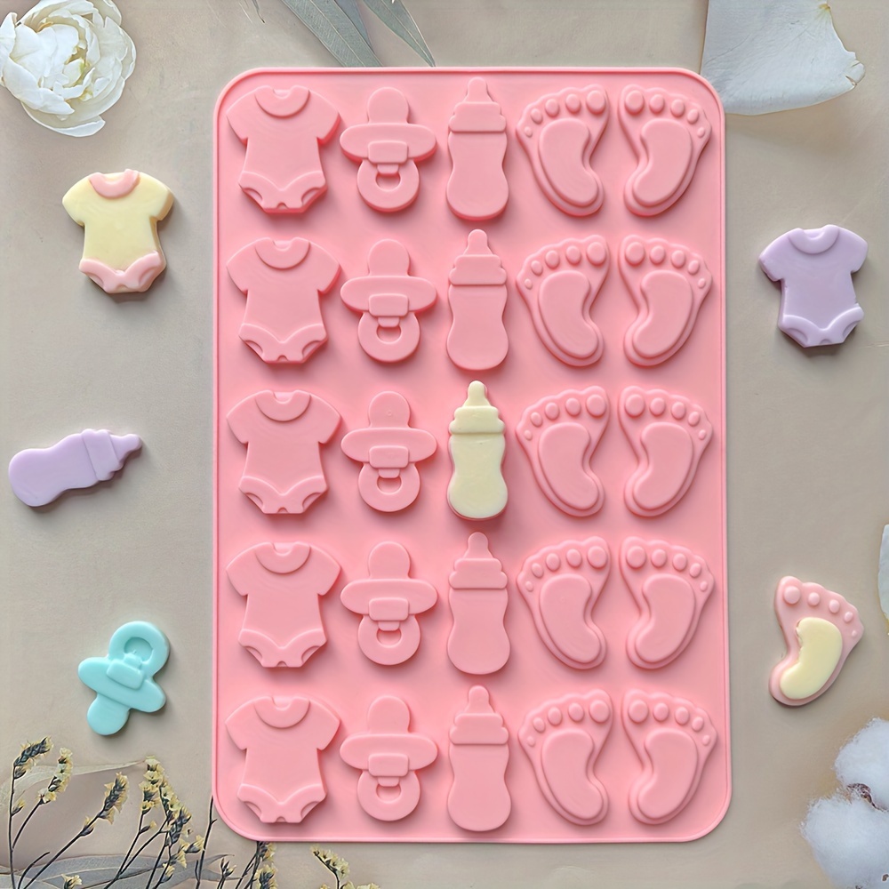 Molde De Chocolate 3D De Silicona: Haz Galletas, Bombones Y Decoraciones De Pastel Sin Esfuerzo