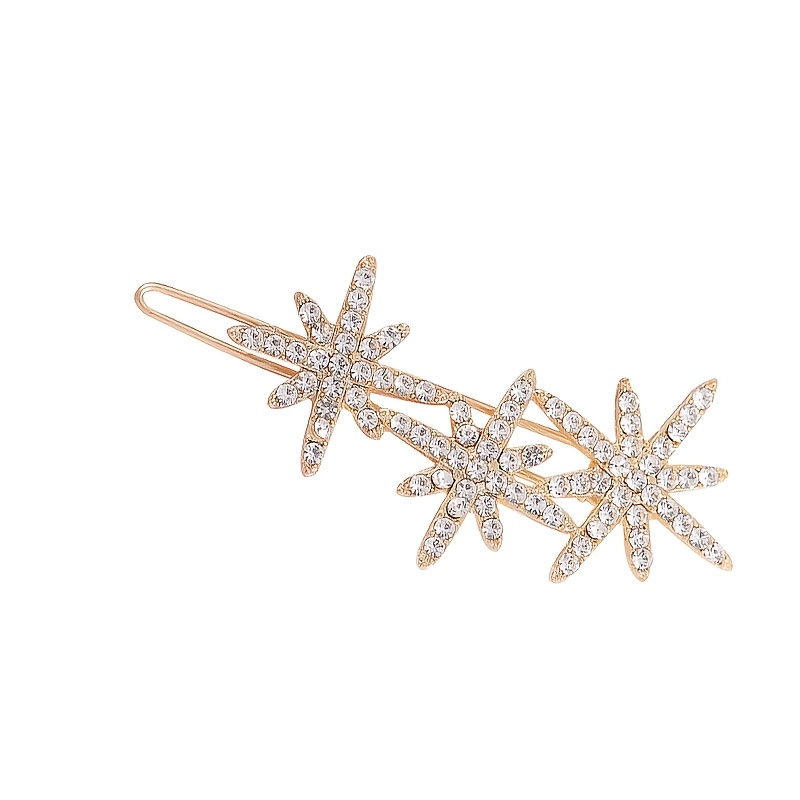TEMU 1 pinza para el cabello con forma de rana, completamente con diamantes, elegante y fácil de usar, para todo tipo de cabello, joyería diaria
