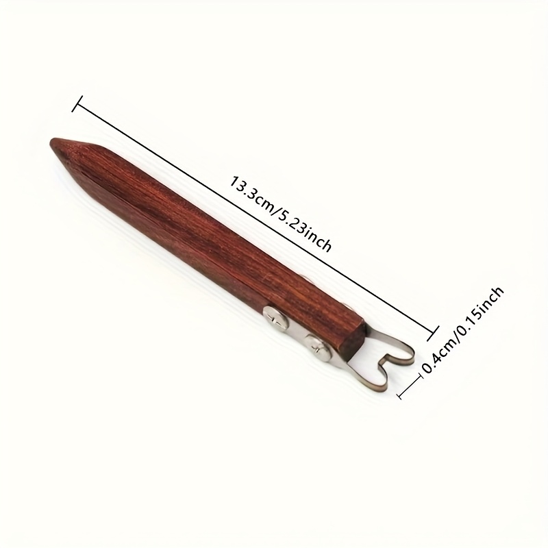 TEMU Pottery Tool, Metal Handcrafted Shaping Accessory, Manual Ceramic Wheel Bottom Smoothing, Uncharged
