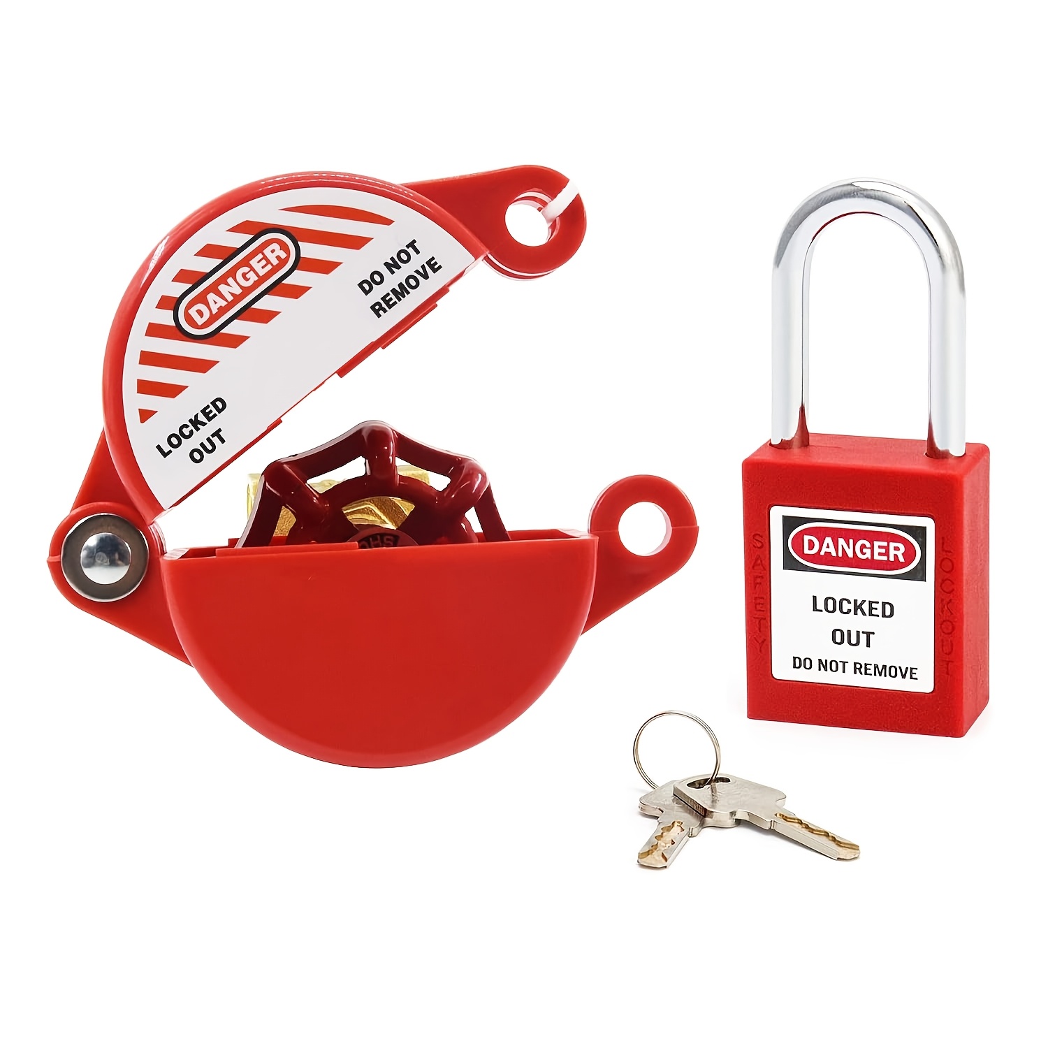 dispositivo bloqueo válvula compuerta 1/2 paquete protector Temu