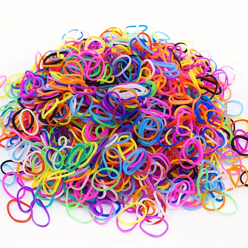 500pcs Pet Grooming Elastic Bands - Fur, Ideal For With Long Hair