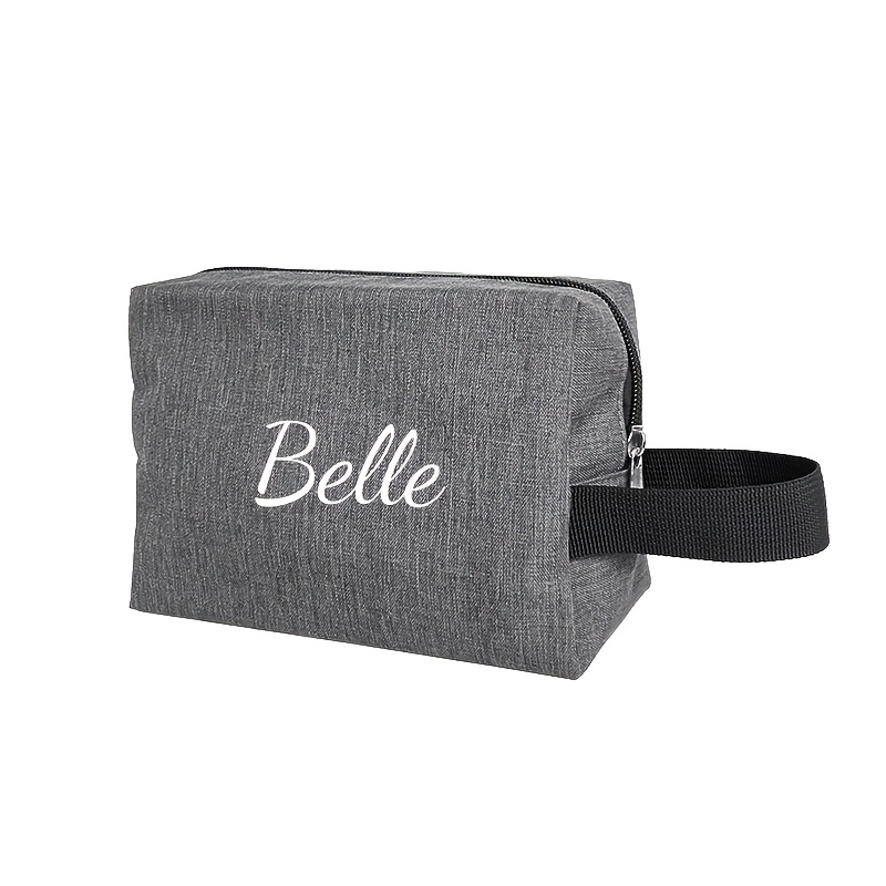 TEMU Beauty case personalizzato con testo, beauty case, set regalo per testimoni, beauty case da viaggio da , beauty case in tela da , beauty case in