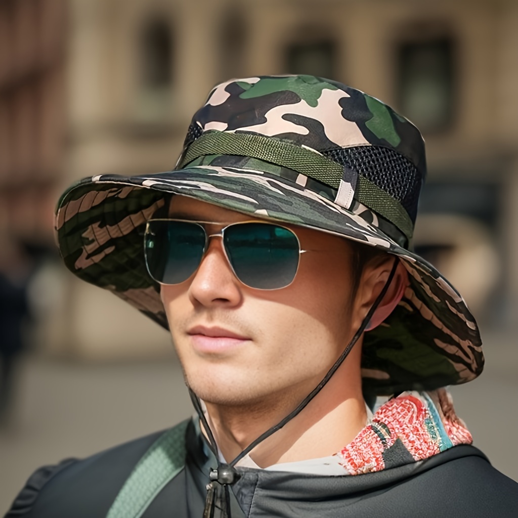 Camouflage Bucket Hat - Temu