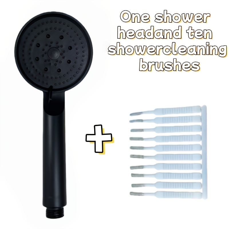 E-shop 11-teiliges Set mit 5 einstellbaren | Leistungsstarker luxuriöser Handbrausekopf, erhöht den Wasserdurchfluss um 860 %, aus strapazierfähigem