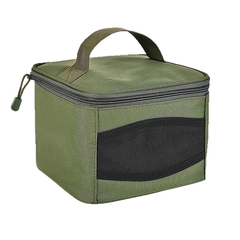 TEMU New Fishing Gear Bag, Fishing Reel Accessories, Fishing Tackle Bag, Fishing Reel Spinning Water Drop Drum Reel, Fishing Tool Storage Box,