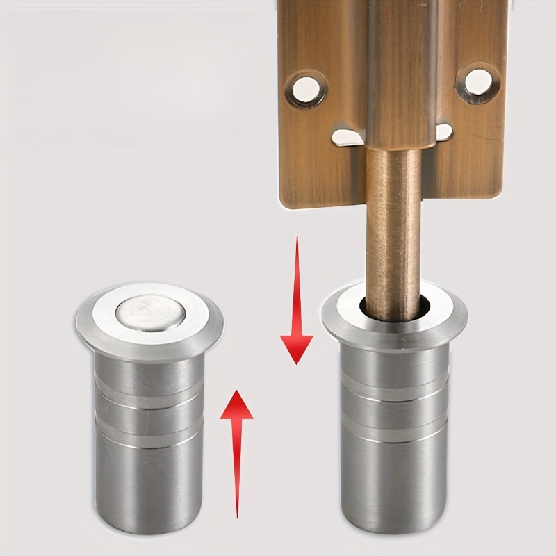 2pcs Stainless Steel Up-Down Plug Dust Cover Cylinder
