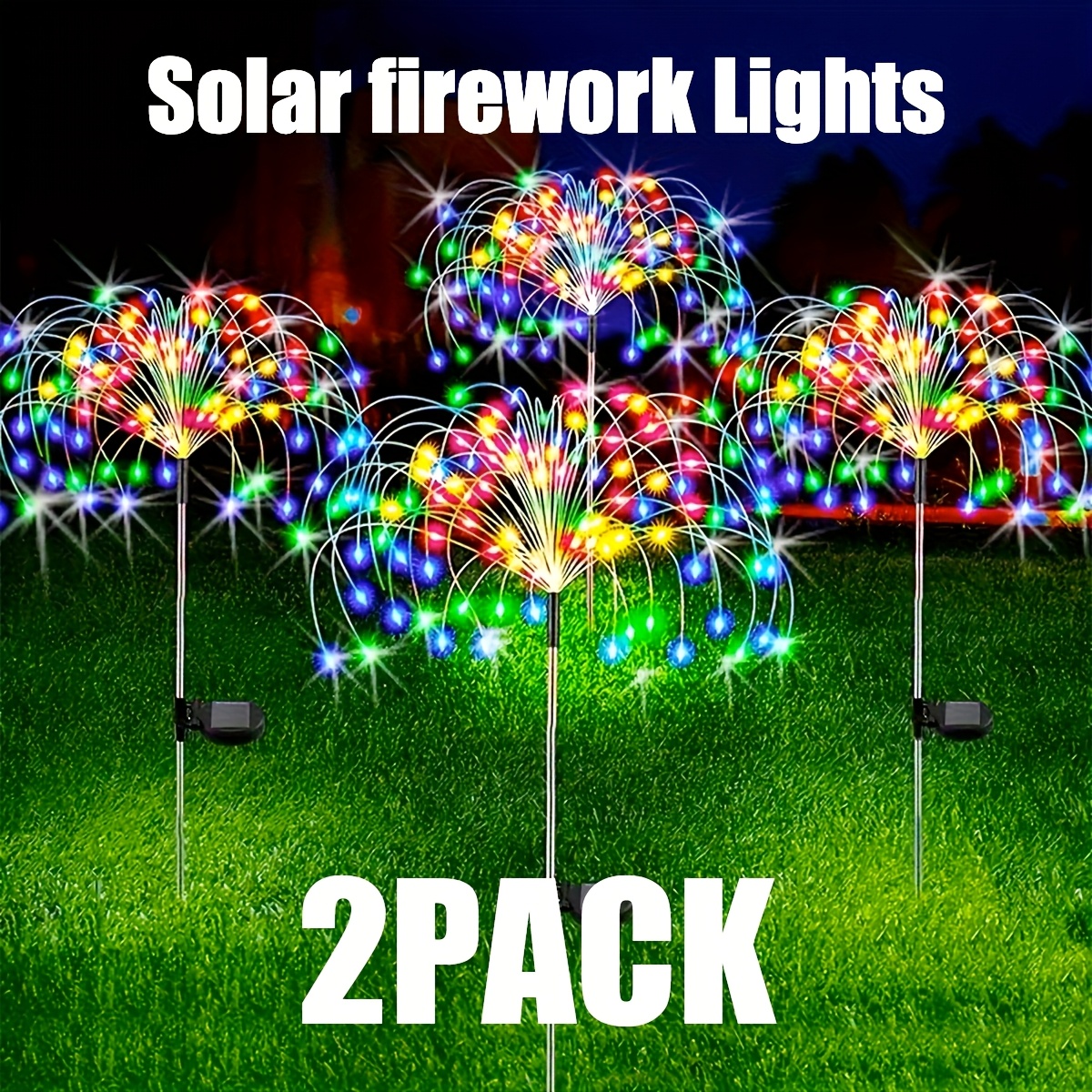 2 pack solar outdoor garden decorative smoke lanterns used for garden   courtyard decorative lights common   daily christmas halloween new year decorative lights intelligent switch dark automatic light automatic off during   create colorful garden lights