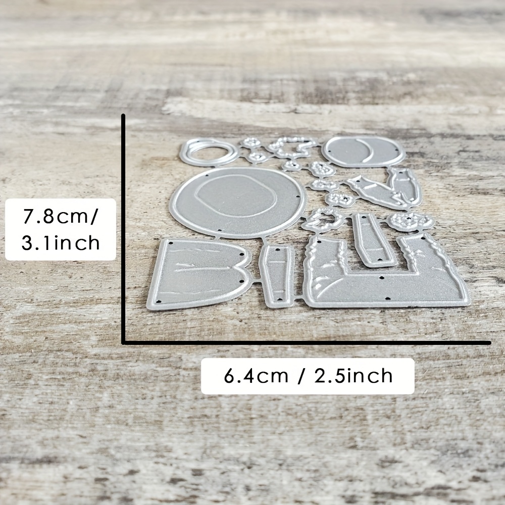 Image of Catlove Horticultural Flower Planting Metal Cutting Dies Scrapbooking Stencil Die Cuts Card Making Diy Craft Embossing New Dies