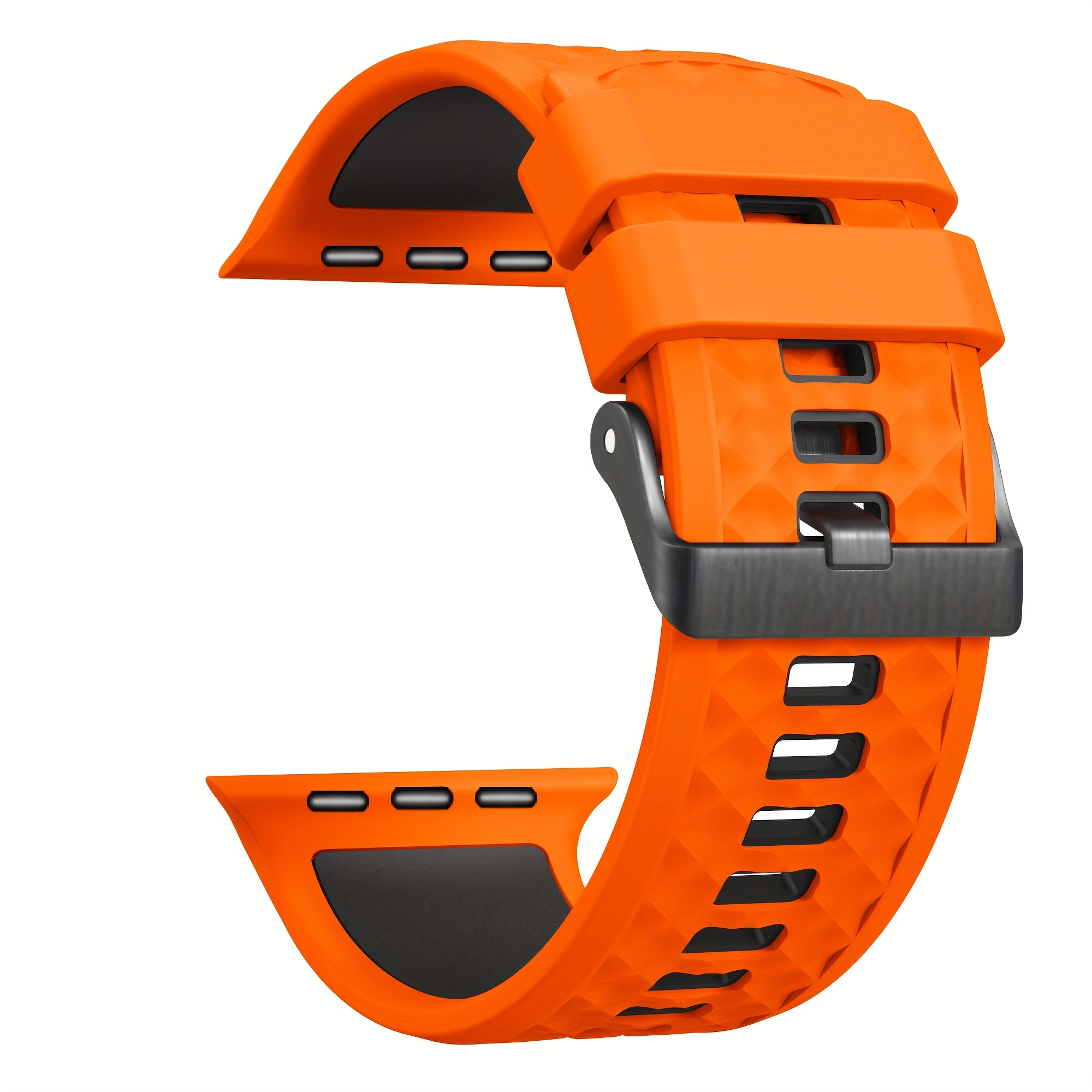 TEMU Silicone Sports Band For Watch Series 10, 9, 8, 7, 6, 5, Se, Compatible With 46mm, 45mm, 44mm, 42mm, And Ultra 2 49mm Models.