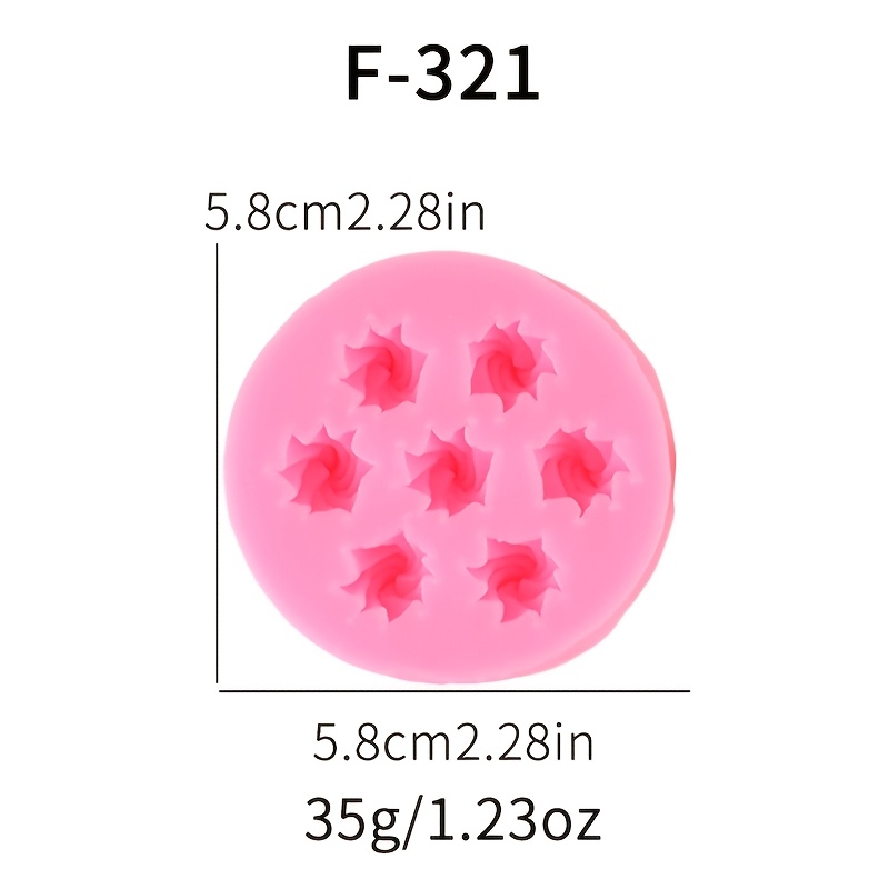 TEMU 1pc, Round Mold Silicone Mold Dried Mold