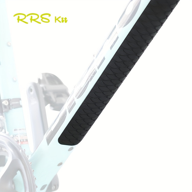 Rrskit Bicycle Frame Protector Silicone Protective Cover, Chain Protective Cover To Protect Suitable For Mountain Bikes And Road Bikes
