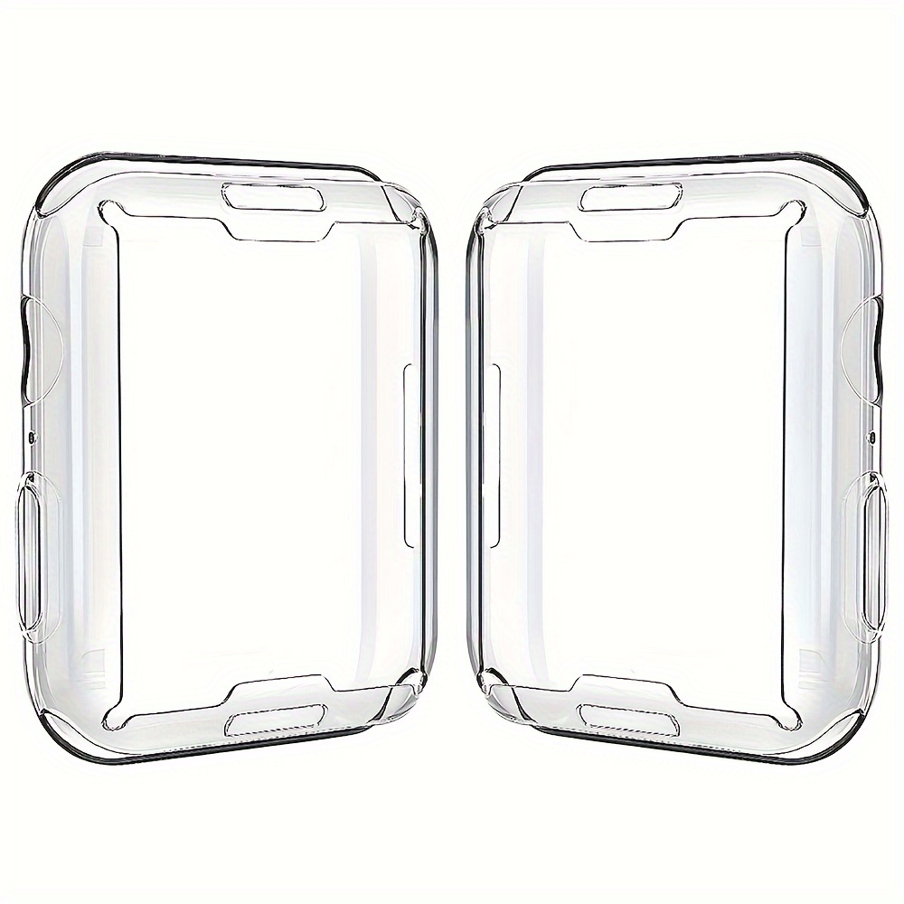 

2pcs Tpu Coverage For - , -, For Apple 38/40/41/42/44/45/49mm, And For Iwatch Se//9/8/7/6/5/4/3/2