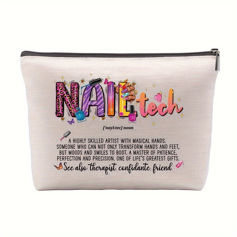 

Inspirational Cosmetic Bag For Women - For , Organizer Compartment,