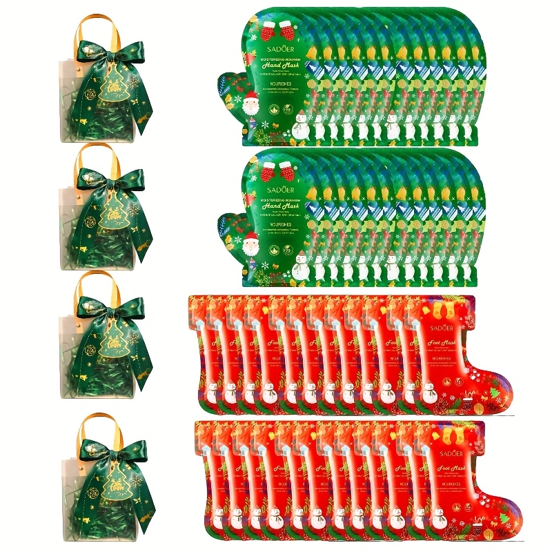 TEMU 48pcs Christmas Niacinamide Hand & , Hydrating & Nourishing, Unisex, Travel-friendly - The Perfect Christmas Gift