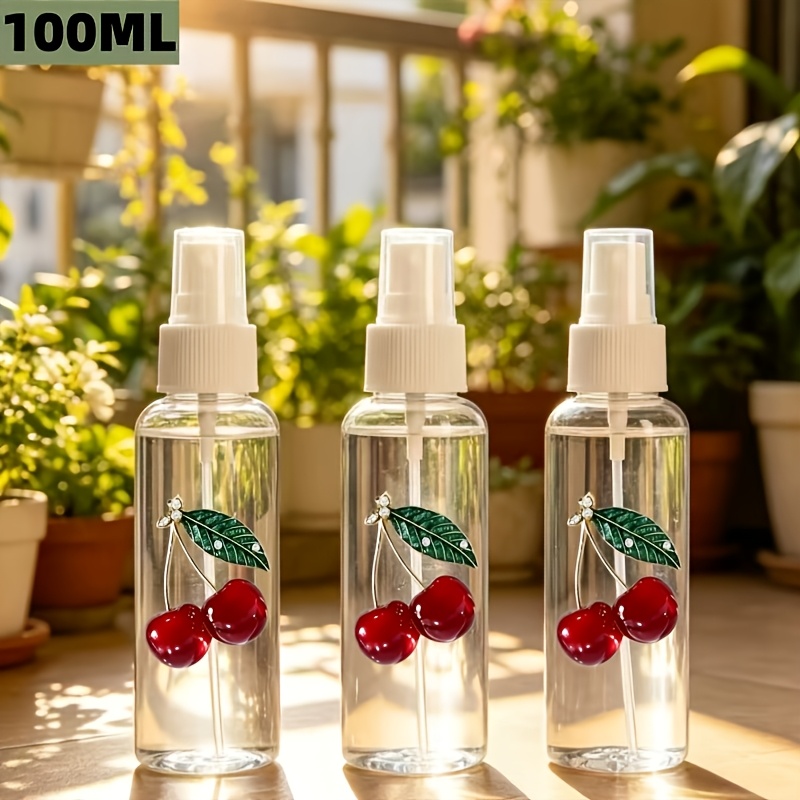 TEMU 3pcs Set Of -patterned Spray Bottles - Small Spray Bottles, Liquid Dispensing Bottles, Mist Spray Bottles, 100ml, Convenient For Travel, An For