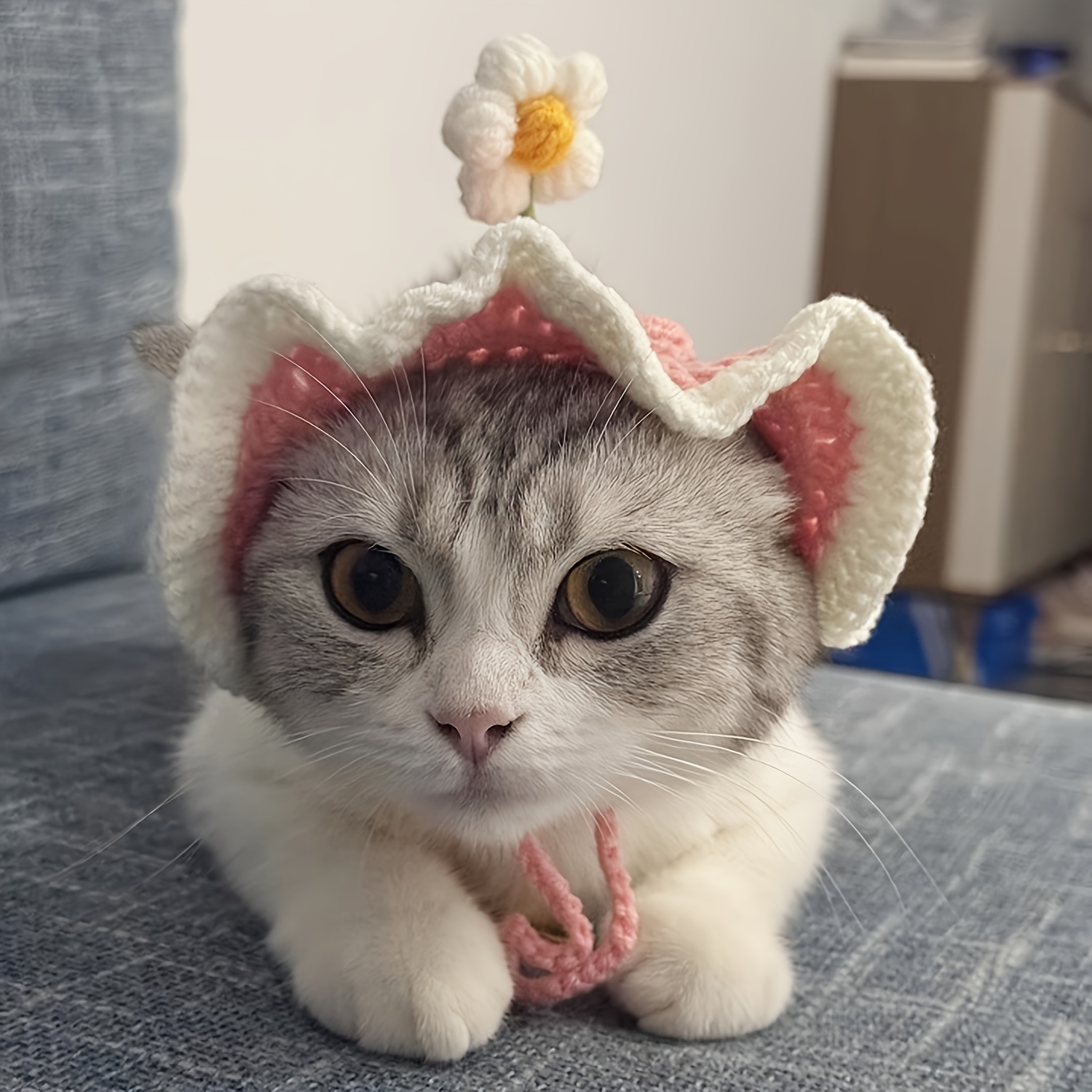 headbands 100 polyester pet hats for small to xl sizes floral