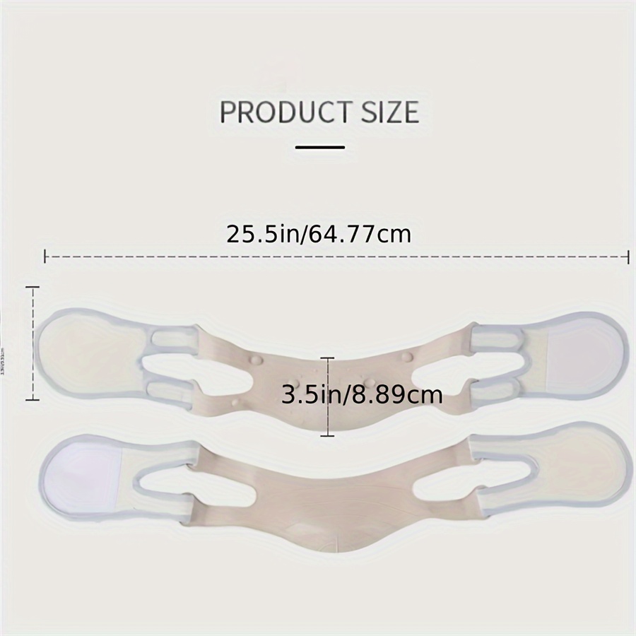 Silicone Facial Slimming Strap Skin Care Oil free Contouring - Temu ...