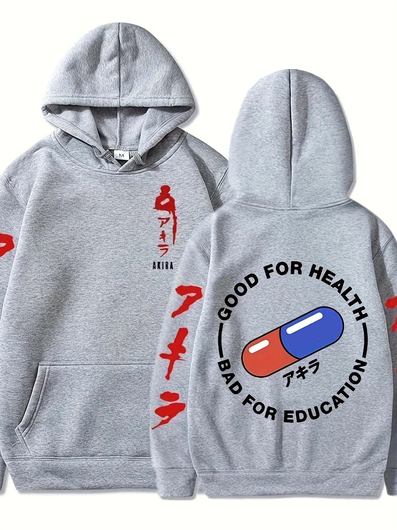 sudadera capucha hombre mujer estampado dibujos animados Temu Chile