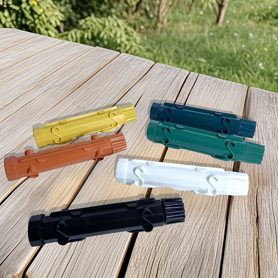 Přenosná a odolná sushi strojka z plastu pro kempování - snadno použitelný kuchyňský mold vhodný pro začátečníky s unikátním designem raketového tubusu - lehký a kompaktní pro pikniky v přírodě a domácí vaření