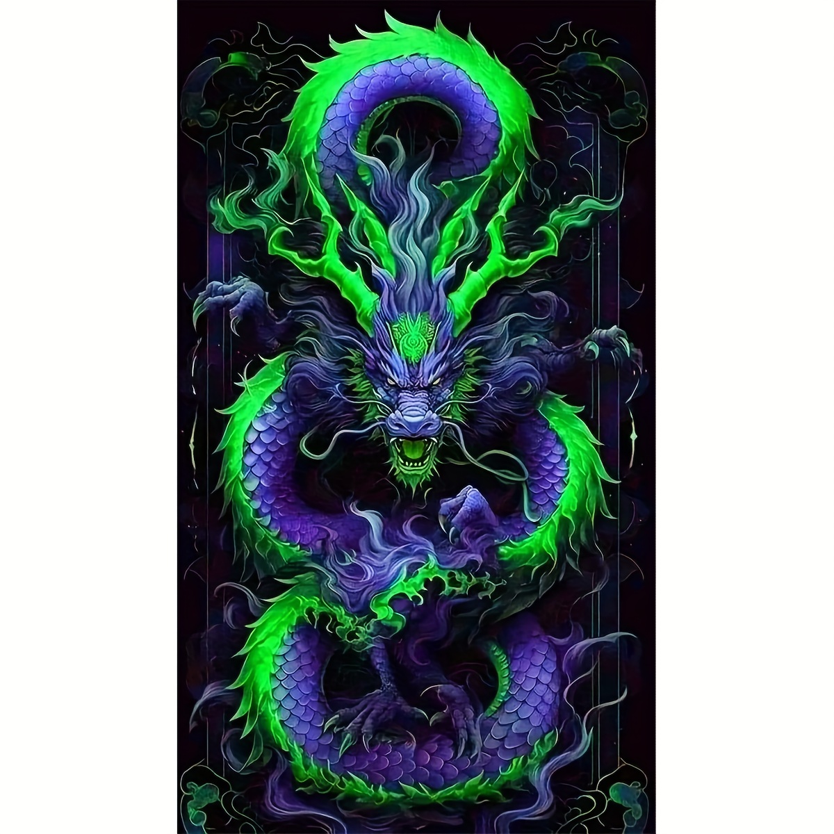 Image of 1pc Dalong Home Wall Decor Painting, Diamond Painting Kit For Adults And Beginners, Mosaic Set, Diy Drill Acrylic Handicraft Kit, Suitable For Home Wall Decoration, Frameless Set