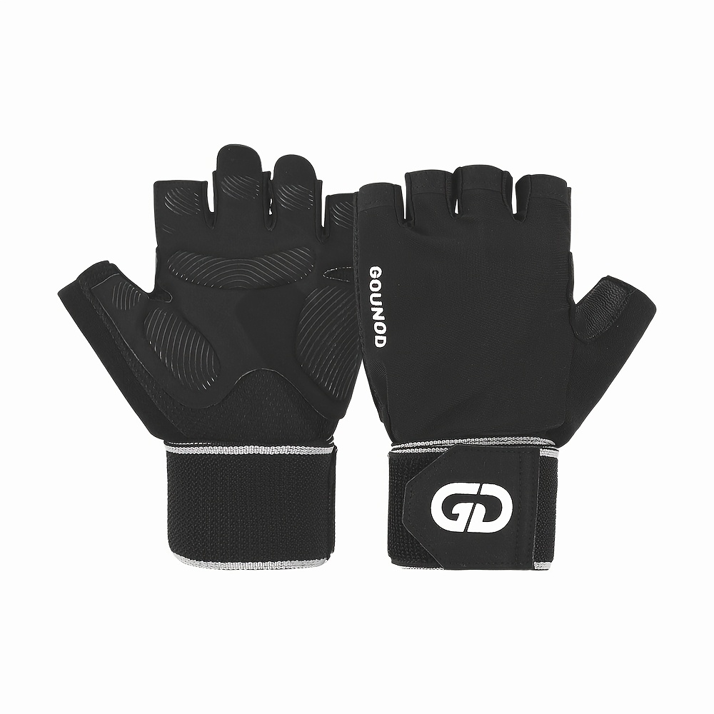 TEMU 1 Par de Guantes Deportivos para , Guantes de Levantamiento de Pesas con Agarre, Guantes de Gimnasio Ligeros para Ciclismo, Ejercicio,