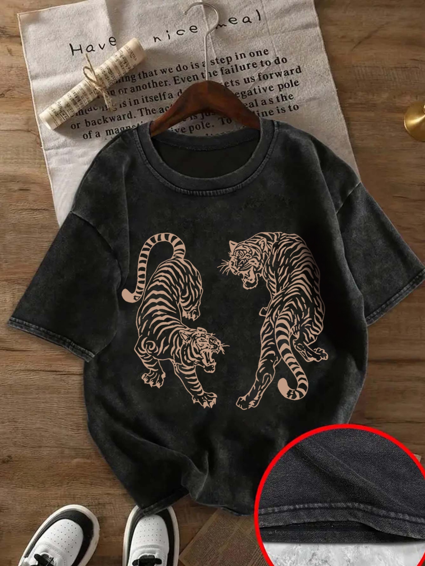 tiger shirt sold on Temu Canada