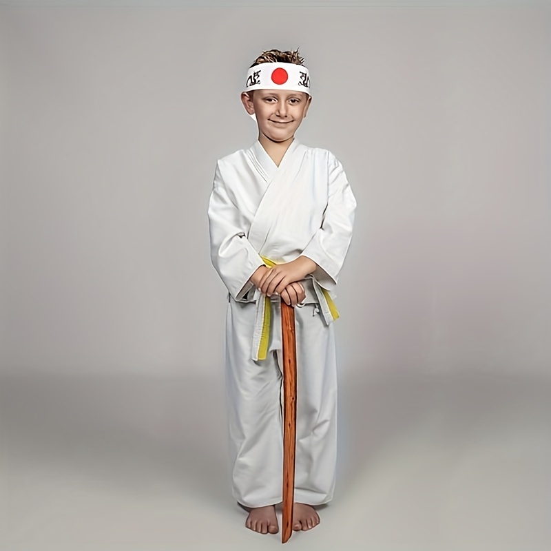4 Piezas De Hachimaki Para Niños, Cinta De Karate Bushido | Cuotas sin interés