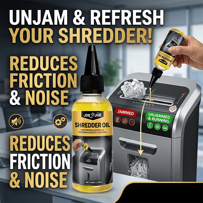 TEMU Paper Lubricant Oil For Smooth Cutter Maintenance, Helps Reduce Paper , Blade For Office And Home Use, Maintenance Oil For Improved Cutting