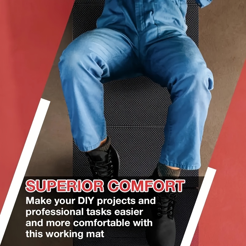 1/2pcs EVA Car Repair Work Mat - Foldable, Lightweight, Insulated, High Quality, Multi-purpose Mat, Suitable for Outdoor Repairs, Camping, Hiking - 1145mm X 400mm X 30mm, Portable Ergonomic Design, Durable EVA Material Mat, Multi-functional.