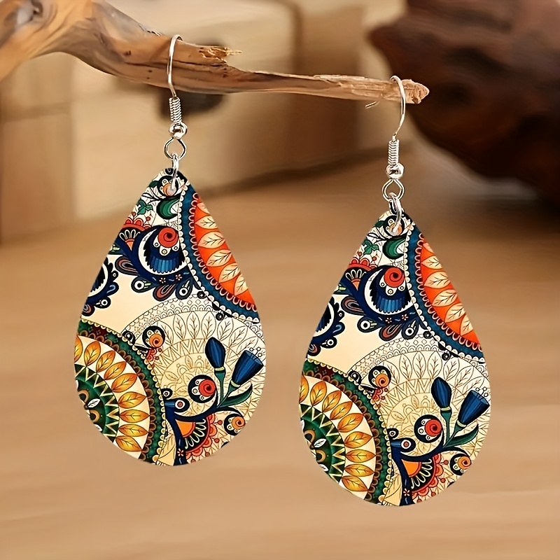 

-chic Acrylic Water Drop Earrings - Minimalist , Parties & Gifts