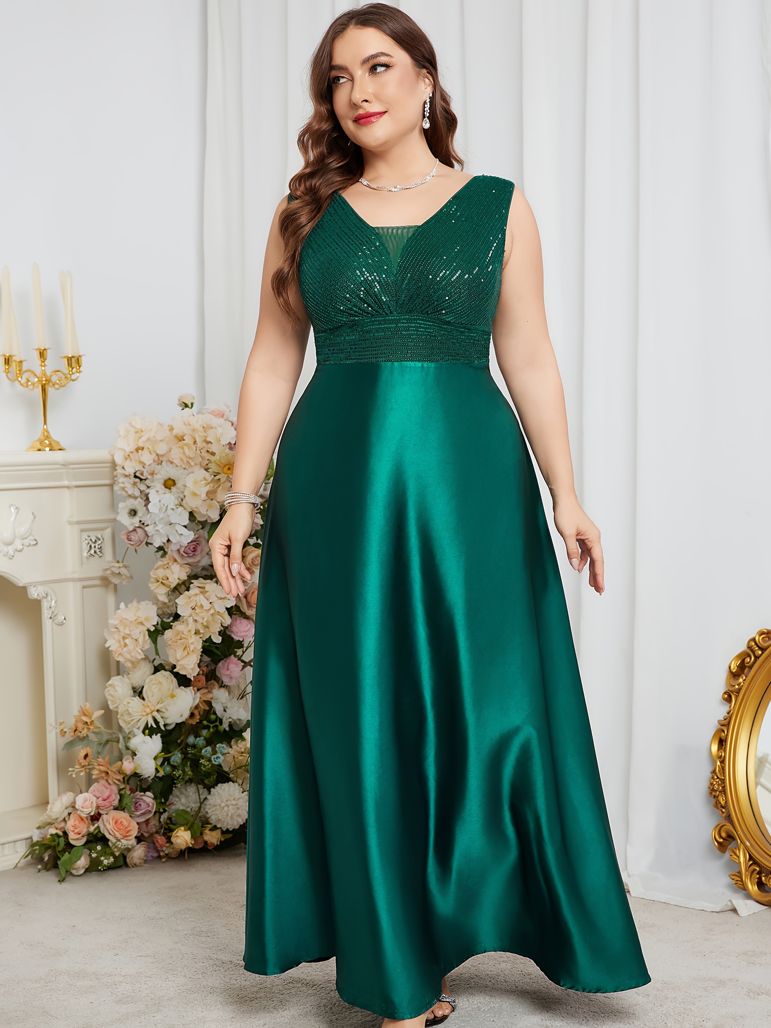 jcpenney green dresses OPELI DRESS main image 0