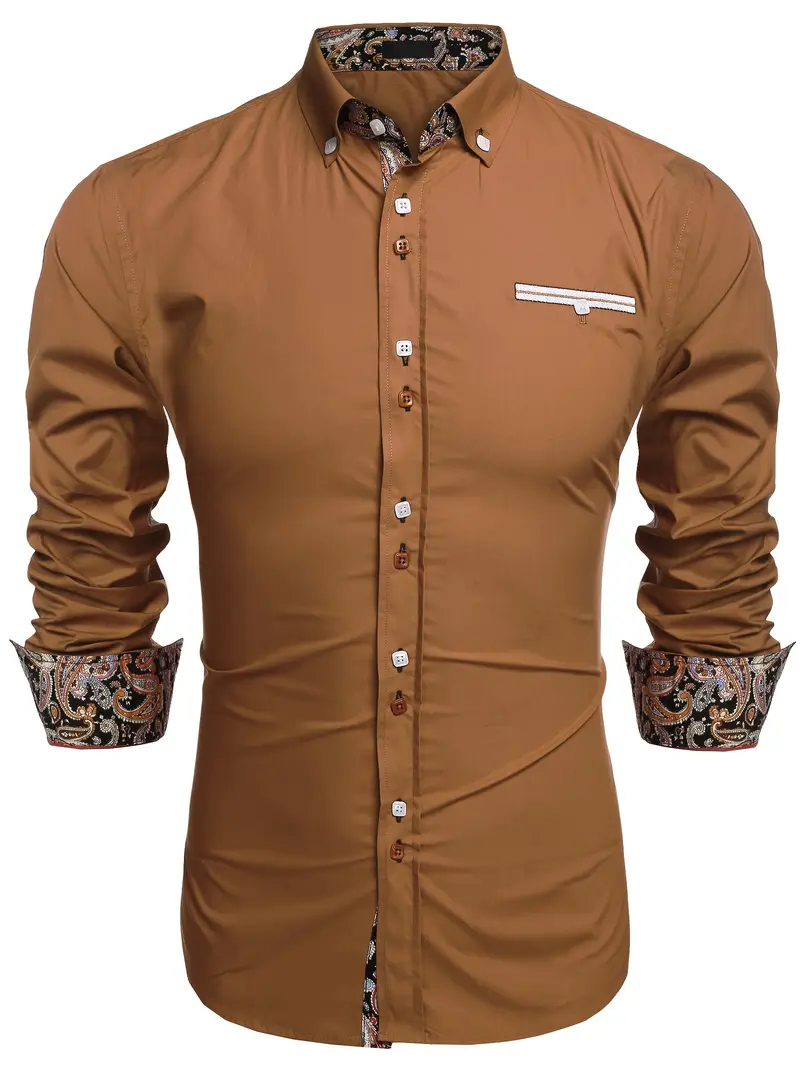 mens dress shirt party wedding dress shirt long sleeve - Temu mens dress shirt party wedding dress shirt long sleeve - Temu