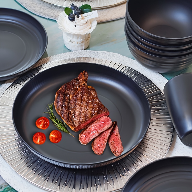 Wheat Straw Dinnerware Sets 18-Piece Wheat Straw Dinnerware Set