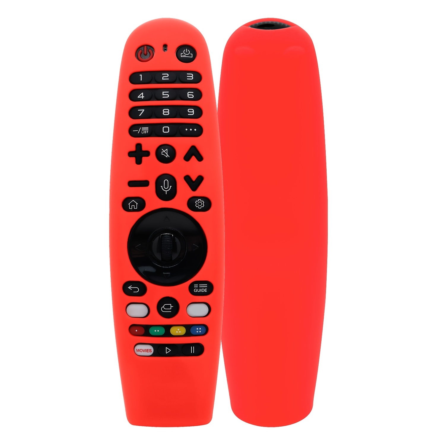 TEMU inteligente con control remoto y fosforescente, compatible con AN /AN MR650/AN MR18/AN MR19BA, cubierta de silicona antideslizante y a prueba de