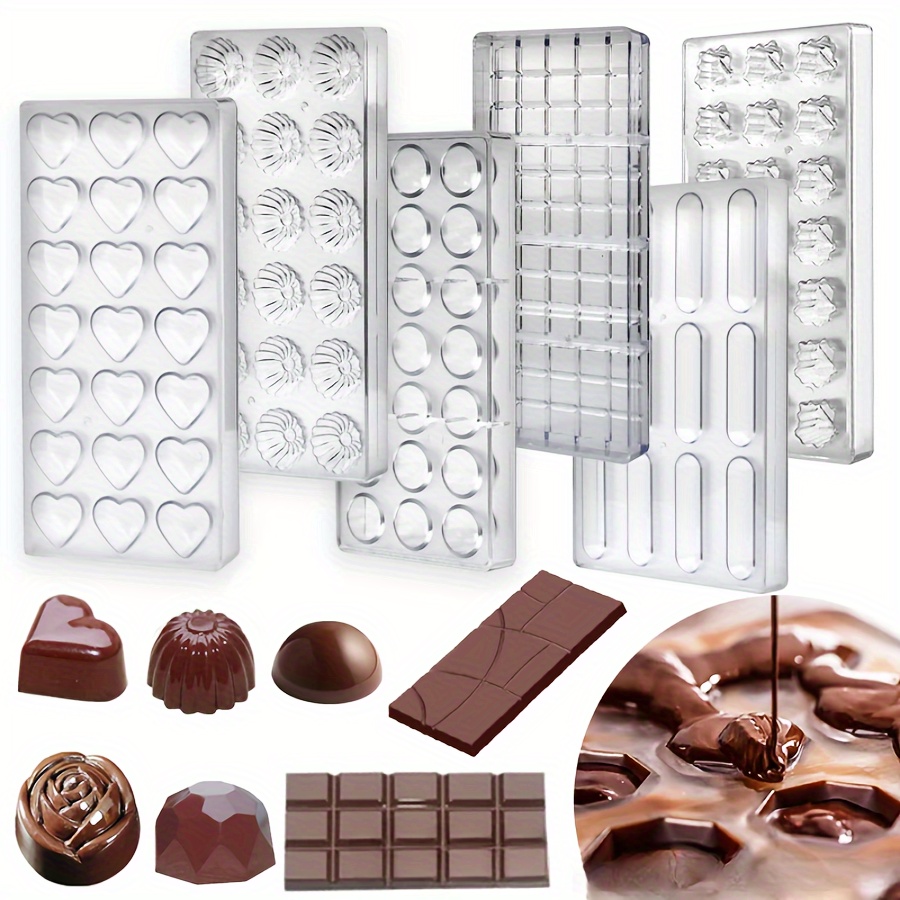 

Versatile Transparent Chocolate & Candy Molds - Plastic, Diy Jelly, Cake Decorating & Baking Accessories