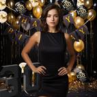 30. urodziny dekoracje mieszane koloru, 32in emulsja balony czarno złote, banner na urodziny, do dekoracji 30. urodzin