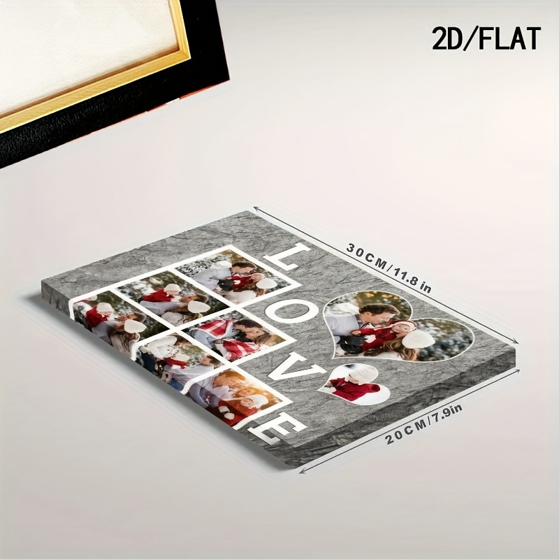 TEMU 2d Flat, 1pc 2d Flat Custom Printed Painting, 