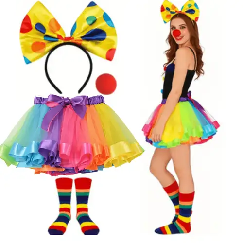 neon themed dress up Girls glow party outfit