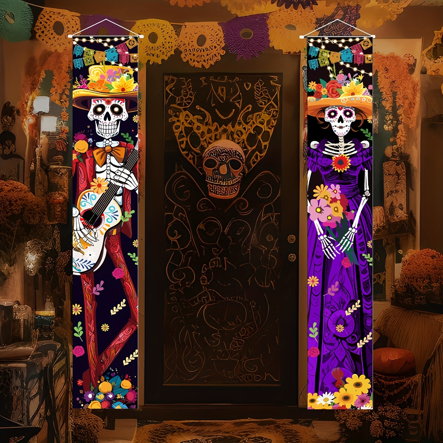 

Halloween : & High Quality , 70 X 12 , Mexican Decorations, Hanging , , , Supplies, No , No